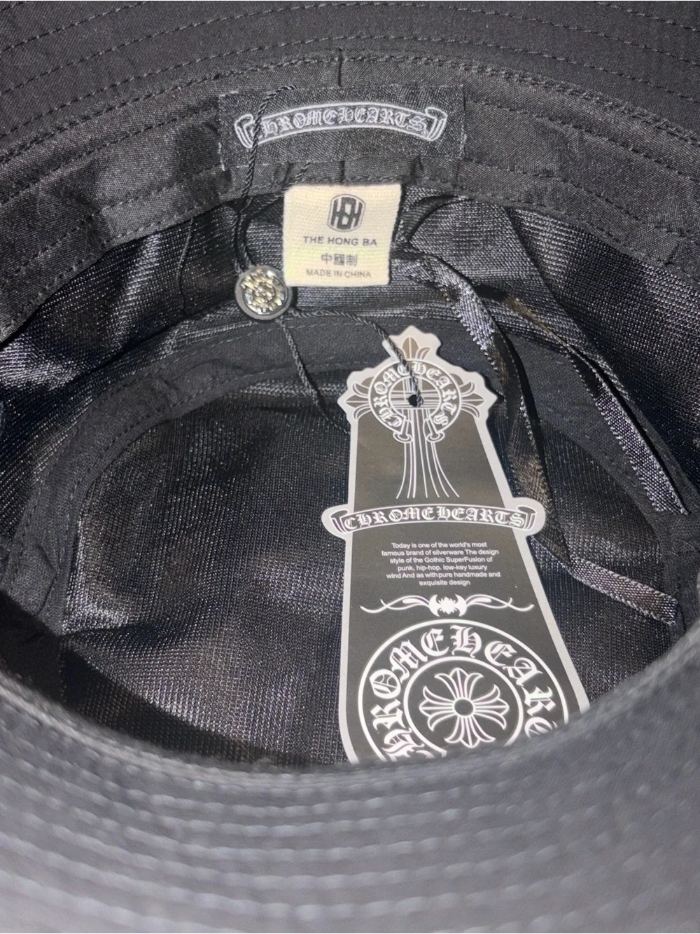 💕🖤 🆕 Chrome Hearts Bucket hat 🎩